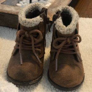 Garanimals infant girl booties, size 5.